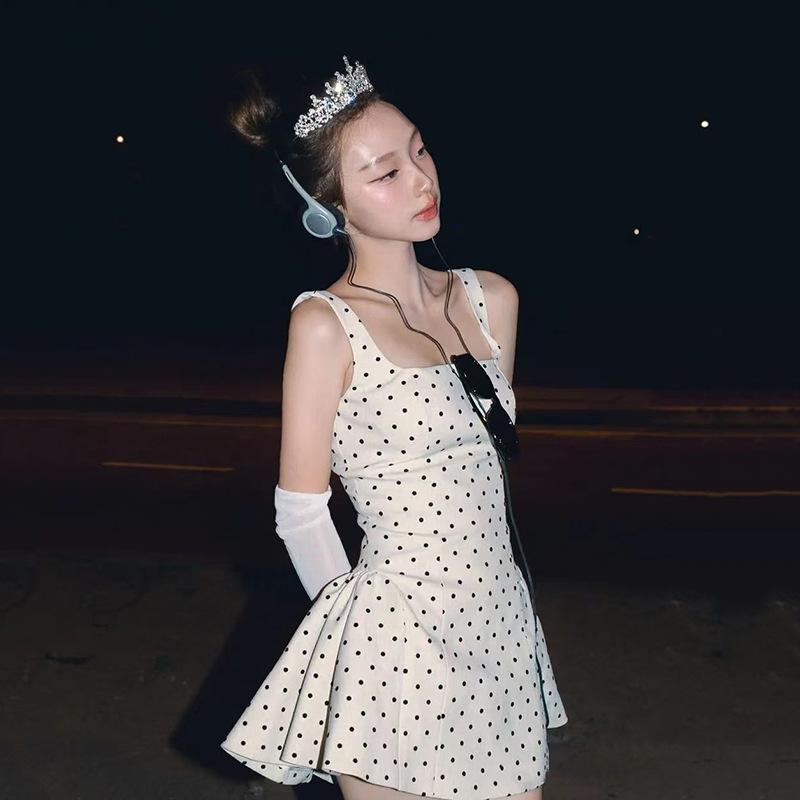 Осенне-зимнее женское облегающее уличное платье без рукавов с высокой талией