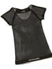[Millet] Underwear [Women's] Drynamic Mesh Short Sleeve MIV01708 Black-Noir M