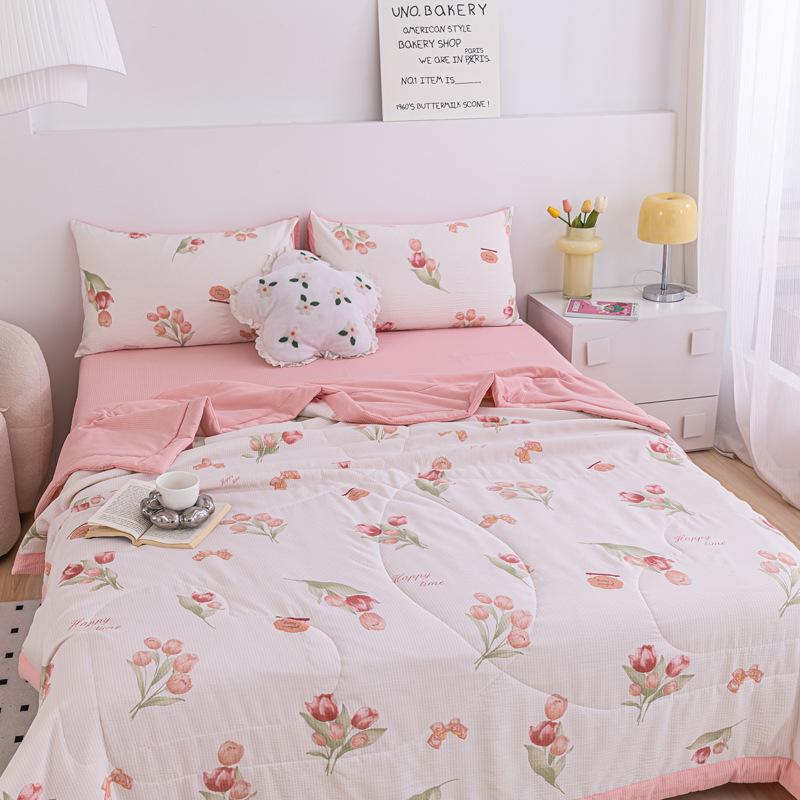 Летнее тонкое одеяло из соевого волокна класса А, прохладное летнее одеяло для кондиционирования воздуха для офисного сна, студенческого общежития, домашнее одеяло