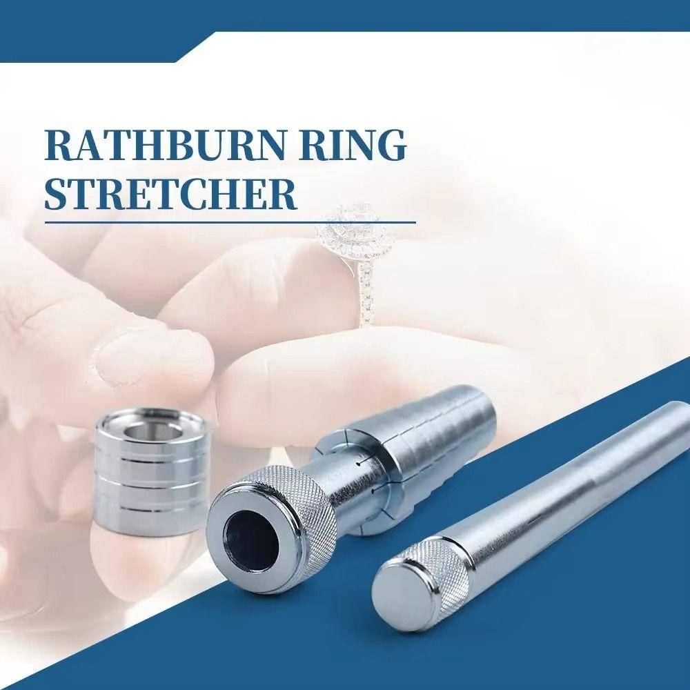 Plastic and Rubber Hammer Finger Ring Size Adjuster Wedding Band Ring Extender  Ring Sizer Kit