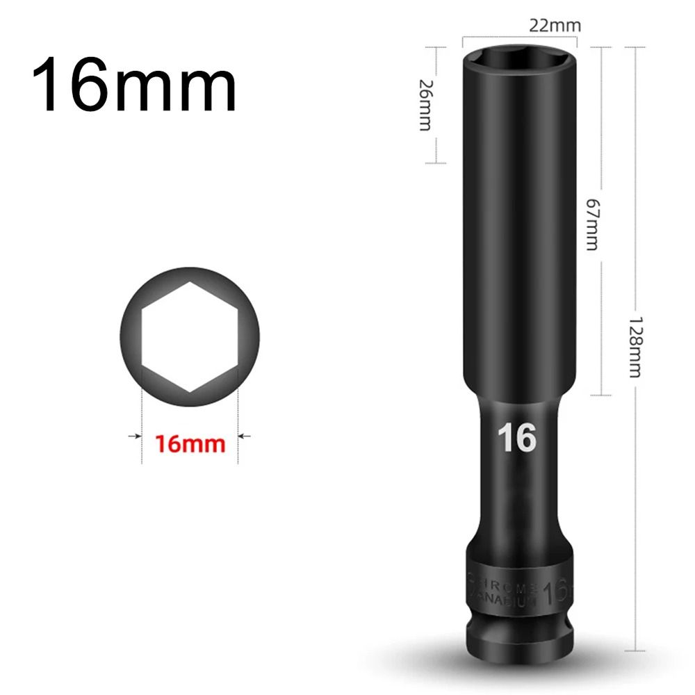 1 шт. Электрический шестигранный стандартный гаечный ключ, ударный гайковерт, приводная головка, ручной инструмент, адаптер для головки торцевого ключа