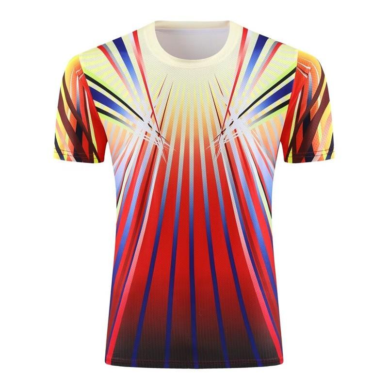 Quick Dry Breathable Badminton Shirt Set Unisex Sport T-Shirt Tennis Pickleball Volleyball Training