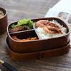 Японский стиль Деревянная коробка для бенто Однослойный Ash Bento Sushi Деревянная коробка для ланча Деревянная посуда