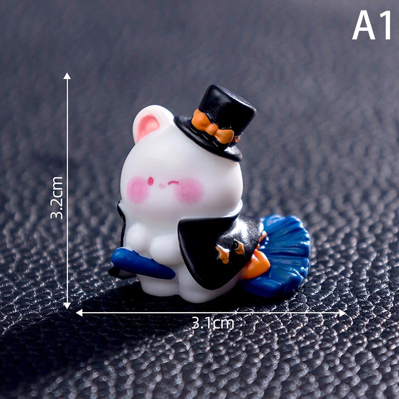 Украшения на Хэллоуин, кавайные настольные украшения, подарок на Хэллоуин для детей, аксессуары для салона автомобиля, принадлежности