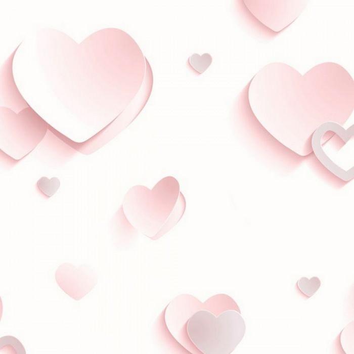 Обои Muriva Heart с блестками
