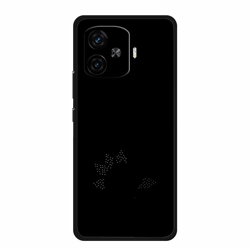 Черный силиконовый чехол для Vivo iQOO Z9 Turbo Plus Чехол Z 9 Turbo Coque Мягкая задняя крышка для телефона Vivo iQOO Z9 Turbo Мультяшный