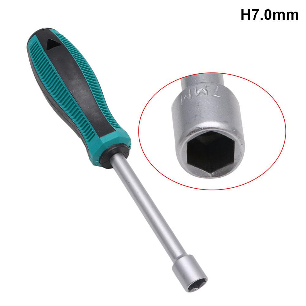 Metal Socket Driver Wrench Screwdriver 3mm-14mm Hexagonal Screw Driver Repair Tools for Maintenance and Repair