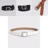 Minimalist Women Pu Belt With Snap Closure For Business And Daily Use