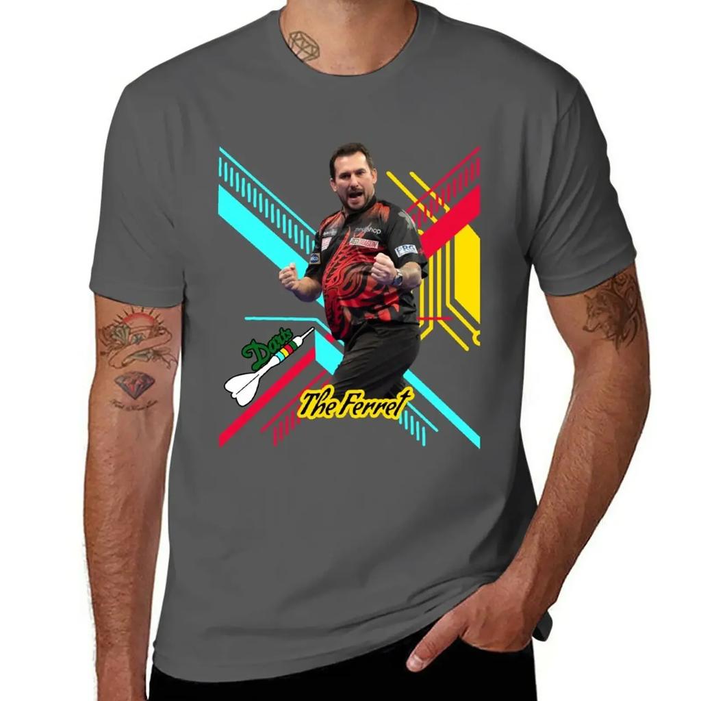 Jonny Clayton The Ferret T-Shirt Short sleeve tee sublime summer clothes men t shirt