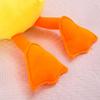 Internet Celebrity Sand Sculpture Duck Throw Pillow Down Cotton Duckling Doll Plush Toy Small Yellow Duck Soothing Pillow
