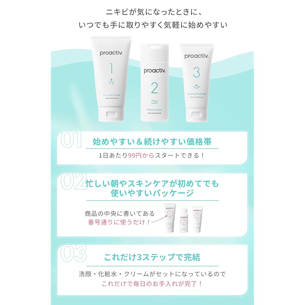 [For rough and oily skin. Prevents acne.] Proactiv Medicated Renewing Cleanser 120g x 1 bottle
