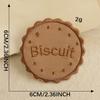 Original Embroidery Label Embroidery Sticker Cartoon Food Biscuit DIY Hand Account Patch Sticker Accessory Cloth Sticker