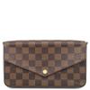 N40492 Дамье Кошелек-клатч Pochette Felice на цепочке Дамье холст Массив