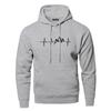 Spring/Fall Men's and Women's Hooded Sweatshirts Street Wear Running Sweatshirts Casual Tops Baggy Jumpers