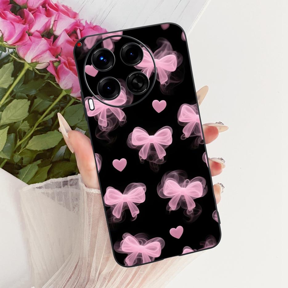 Чехол для Tecno Camon 30 Premier CL9 Роскошный чехол с рисунком бабочки Мягкий ТПУ чехол для телефона Для Tecno Camon 30 Pro 5G Camon30 4G Сумки