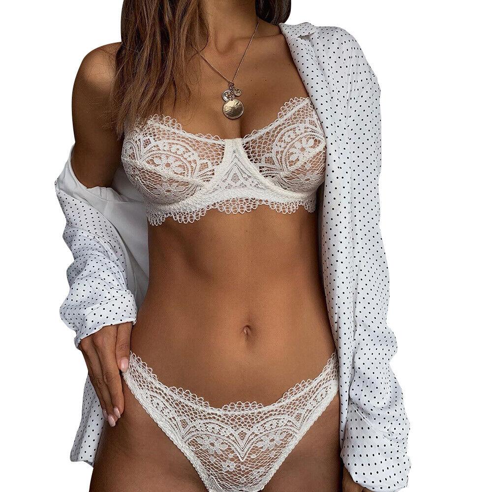 Женский сексуальный кружевной бюстгальтер пуш-ап, трусики, трусы, нижнее белье, ночное белье, нижнее белье