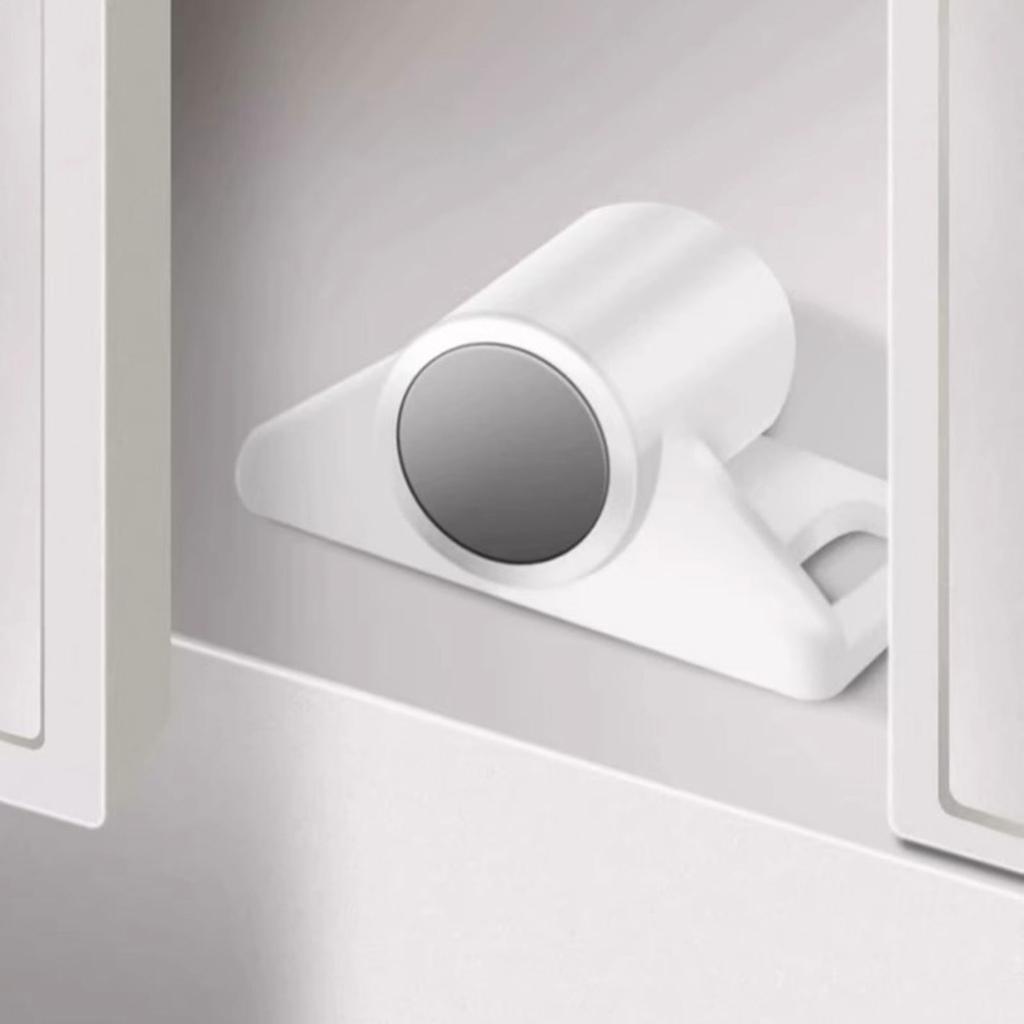 Без сверления держатели дверцы шкафа магнитные защелки для гардероба и обувницы прочные материалы из цинкового сплава