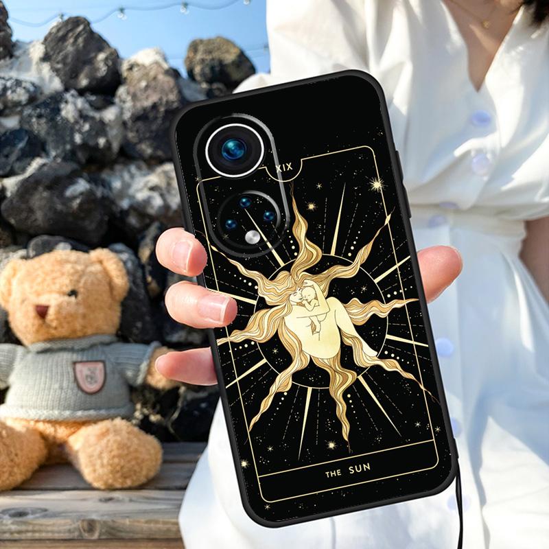 Witches Moon Tarot Mystery Totem Case For Honor X9b X8b X8 X9 X6a X7a X8a X9a Honor Magic 6 5 Pro 50 70 90 Lite Back Cover