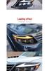 Светодиодная сборка фар с динамическими поворотниками для Toyota Fortuner 2011-2015