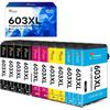 Ink Cartridges 603XL Compatible with Epson 603 XL for Expression Home XP-2100 XP-2150 XP-3100 XP-3105 XP-3150 XP-4100 XP-4155