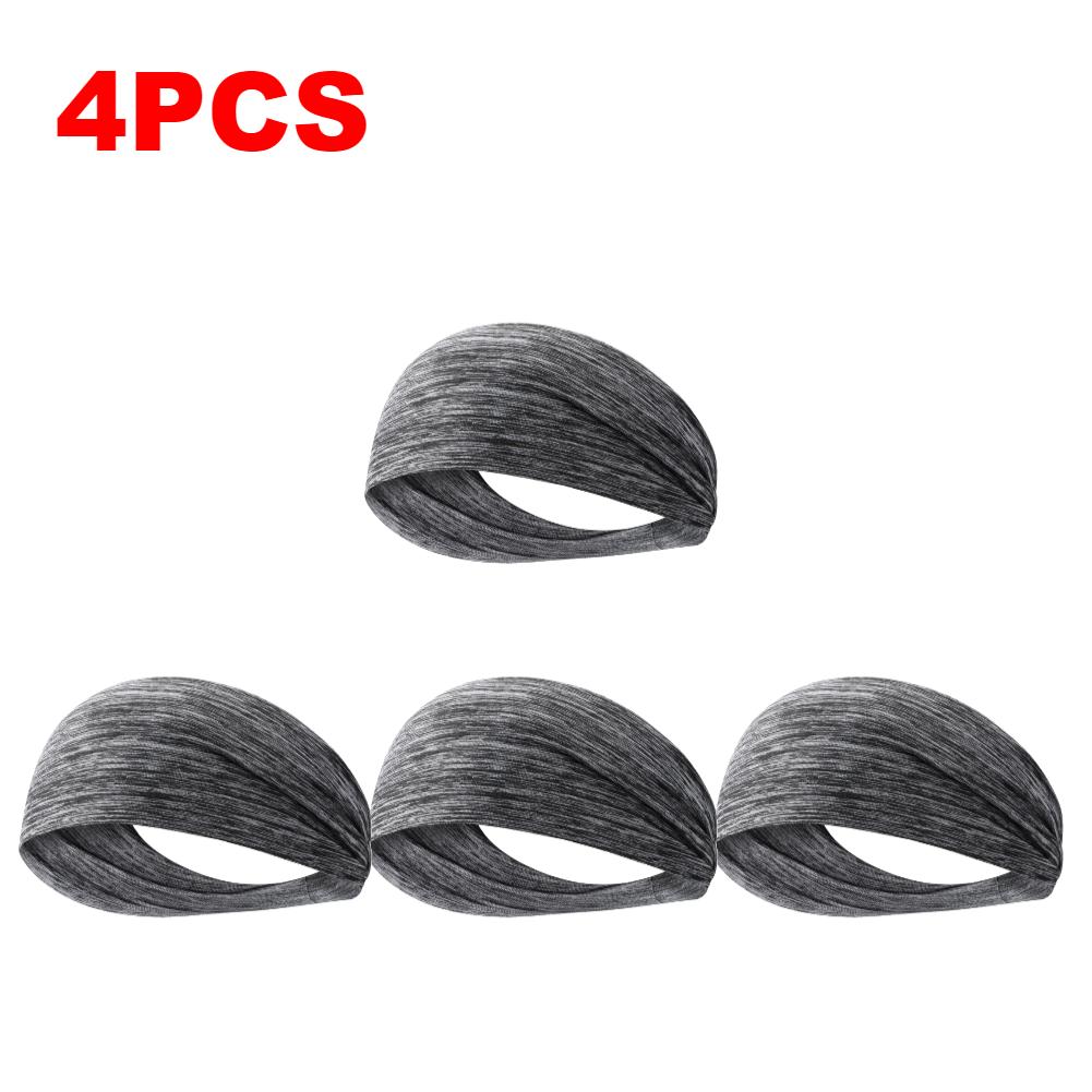Ultra-Thin Unisex Fitness Elastic Headband Turban Sweat Absorption Breathable Quick Drying Sports Running Hair Band Accessories
