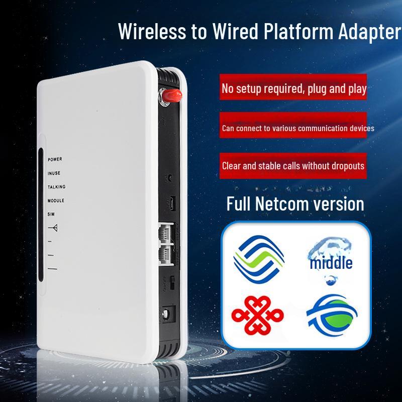 4G Wireless Voice Transfer Platform for Alarm and Elevator Dialer Landline Equipment