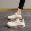 CRLAYDK Модные женские легкие кроссовки на кожаной платформе со шнуровкой, удобные повседневные прогулочные спортивные теннисные туфли для женщин