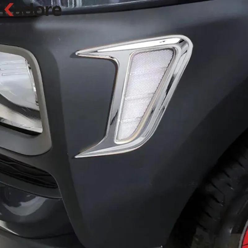 Side Turn Signal Light Lamp Cover Trim For Hyundai Kona Encino Kauai 2017 2018 Chrome Car Exterior Accessories