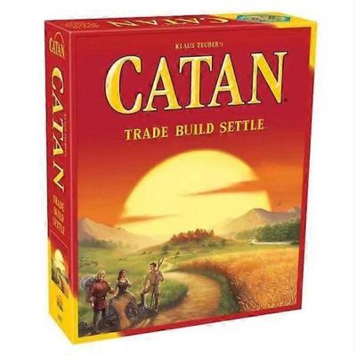 Катан, настольная игра для 3-4 игроков, семейная игра, играйте в настольные игры с друзьями