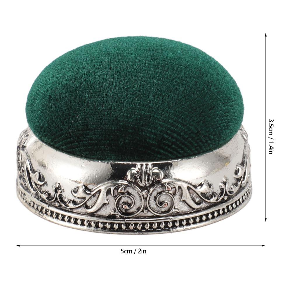 Soft Elastic Design Vintage Pin Cushion Metal Base Metal Base Pin Cushion For Sewing
