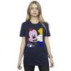 Disney Womens/Ladies Mickey Mouse Oh Minnie Pop Art Cotton Boyfriend T-Shirt