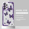 Capa Retro Butterfly Pattern Phone Case for Samsung Galaxy A23 A33 A24 A34 A13 A73 5G A14 4G A25 A54 A15 Cover Clear Silicone