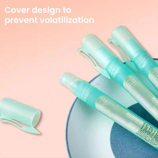 1/2/3/4/5/6 шт. 10 мл Спрей с крышкой для защиты конфиденциальности Термобумага Ручка-ластик Документы Этикетки Посылки Адреса доставки Жидкость для покрытия конфиденциальной информации