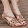 Sandals for Women, Summer New Style Fashionable Flat Heel Non Slip Wear-resistant Cool Slippers for Outdoor Wear