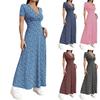Women's Casual Sleeveless Sundress Plain Long Summer Beach Maxi Dress