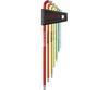 PB Swiss Tools Rainbow Wrench Multi-Angle Set, 7-Piece Set, 2222.LH-6RB