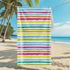 New, Double-sided Velvet Beach Towel Quick-drying Sports Towel Printed Bath Towel