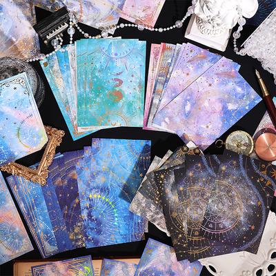 15 шт. INS Dreamy Sky Theme Материал Бумага DIY Дневник Альбом Фон Декоративная Бумага Для Карточек Ручной Работы Товары Для Поделок