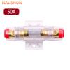 Car Audio Inline Fuse Holder 20A 30A 40A 50A 60A 80A 100A Circuit Breaker for Car Stereo Subwoofer Amplifier Refit Accessories Circuit Breaker 6