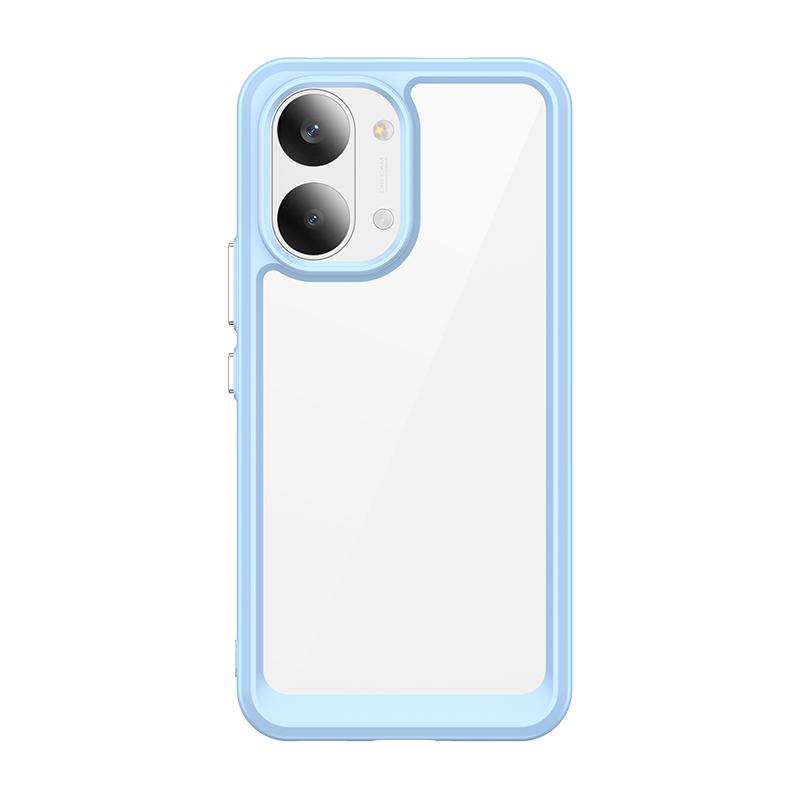 Для Poco X8 Pro Max Прозрачный чехол Poco X8 Pro Max Чехол Funda Coque Жесткий Полупрозрачный Мягкая рамка Бампер для телефона Poco X8 Pro Max