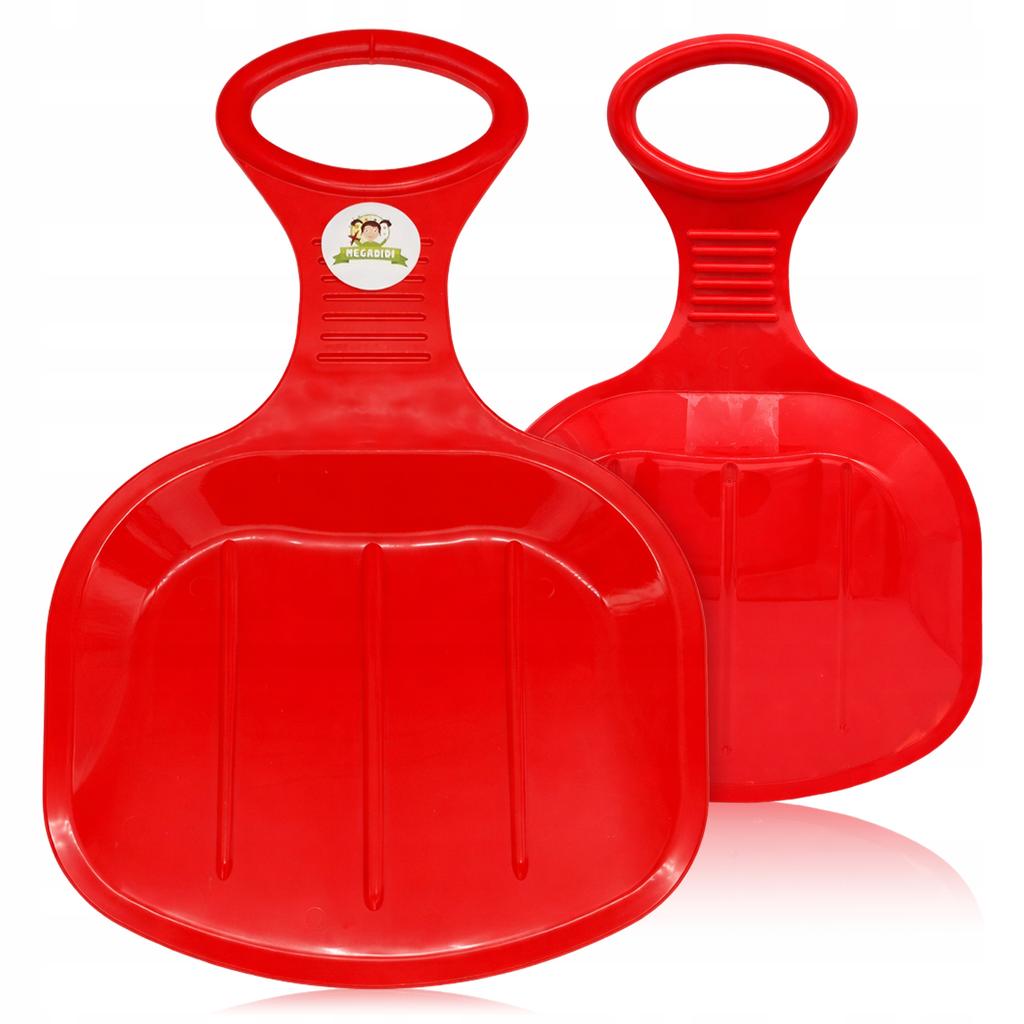 Dwie Sztuki Ślizg Jabłuszko Komplet Sanki Xl 51 Cm Solidne Wyprofilowane