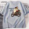 Christ on A Motor Bike T Shirt Funny Religious Lord Jesus Church Group Easter Tshirt Unisex Women Cotton Short Sleeve Tshirt