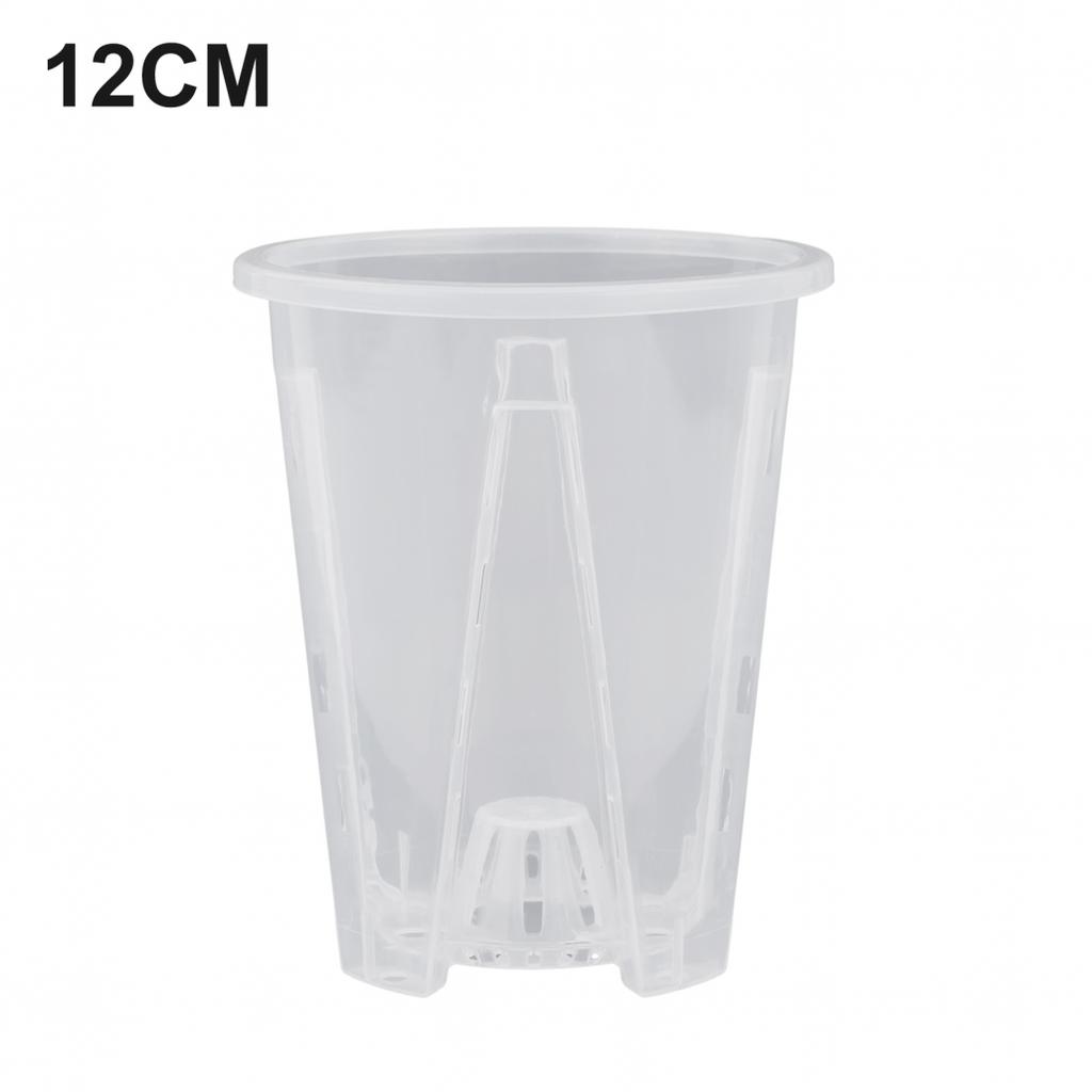 Контрольный прозрачный горшок пластиковый цветочный горшок с устьичным растением