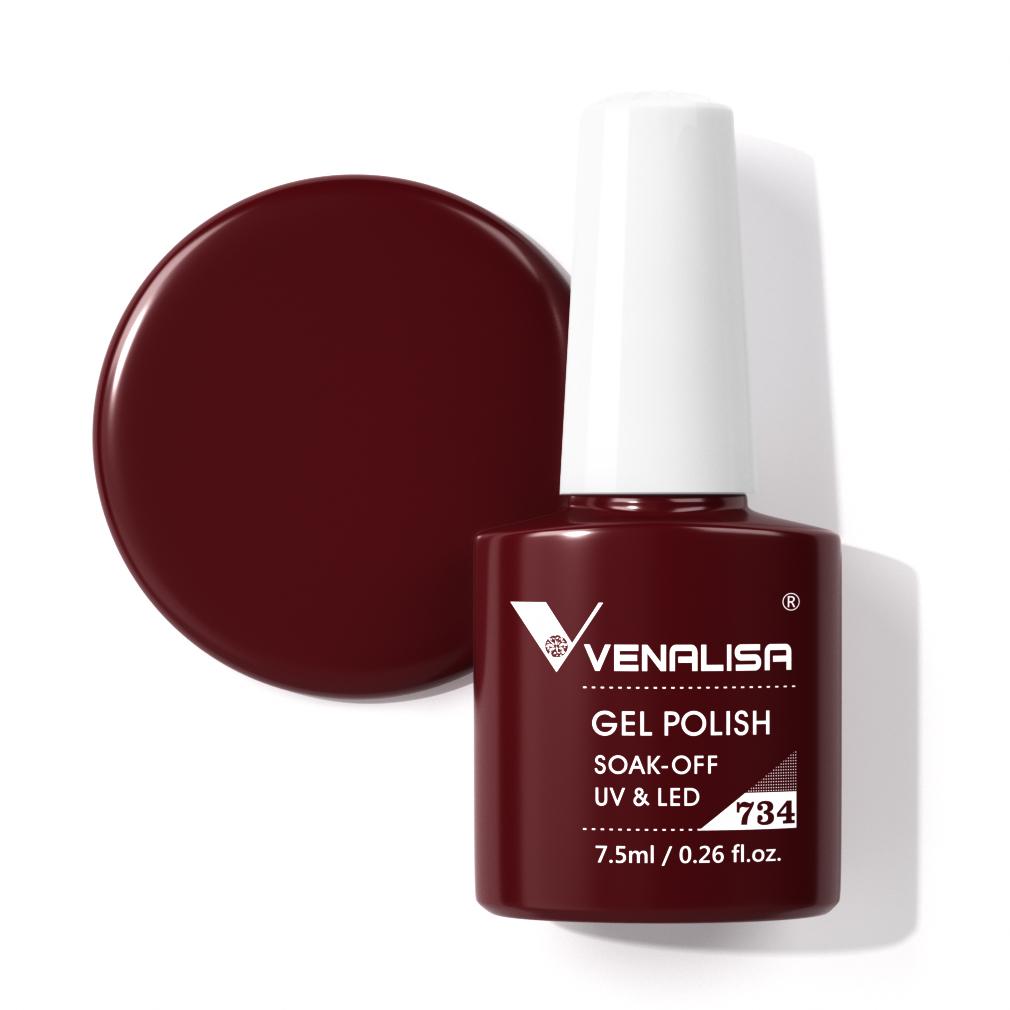 Venalisa 7,5 мл гель-лак для ногтей с блестками цветной гель-лак Soak Off UV LED 60 цветов на выбор