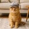 Регулируемая шляпа джентльмена для кошек, ретро нарядная кепка для питомца, головной убор для питомца для кошек и собак