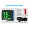 Цифровой спидометр Автомобильный GPS Hud Head Up Display Высокое разрешение Led GPS Скорость