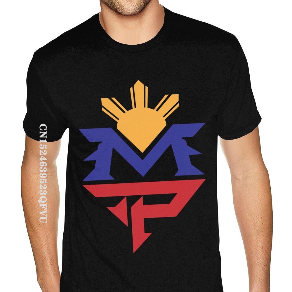 Боксер Мэнни Пакьяо MP Boxing Photo Tee Shirt Men Trending Shirts Funny Mens T Shirts Cotton Tops & Tees Summer