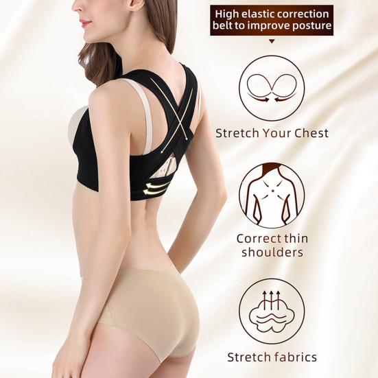 Shoulder Brace Body Shaper Breathable Good Support Breast Back Belt