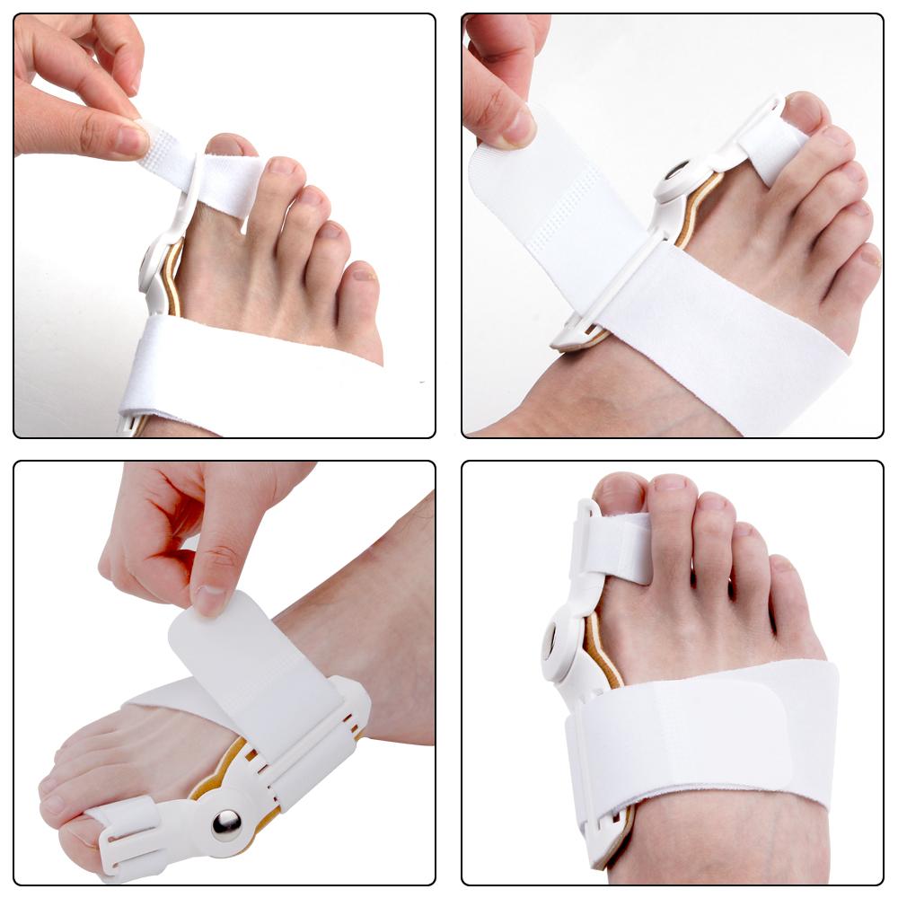 2 шт., шина-корректор бурсита большого пальца ноги, выпрямитель для большого пальца ноги, скобка из кости на ноге, ортопедические товары, педикюр, уход за ногами