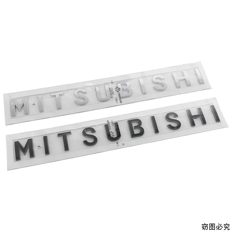 36CM ABS Car Front Rear Trunk Emblem for Mitsubishi Lancer Pajero ASX Outlander Eclipse Cross Galant Mirage L200 Colt Stickers